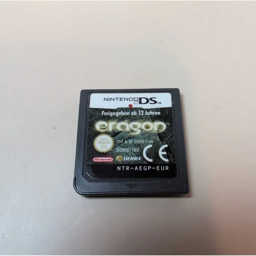 Eragon Nintendo DS EUR Sierra 2006 Game No Manual